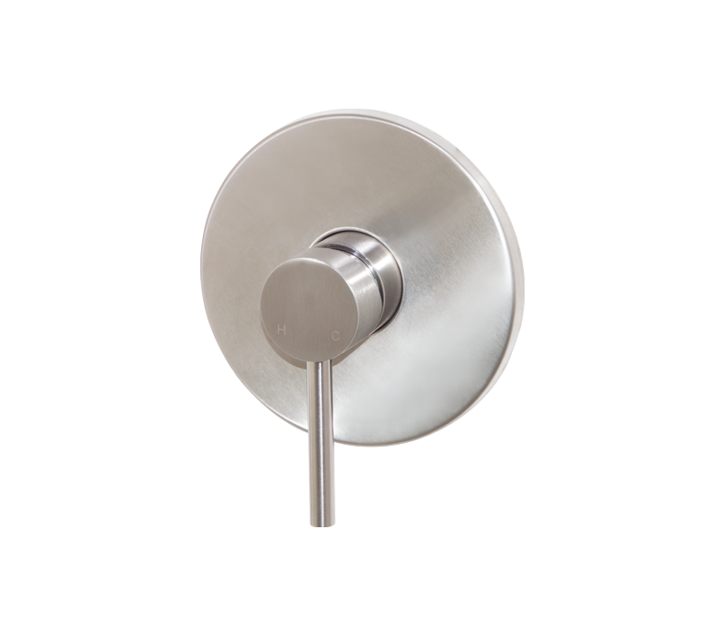 Concealed Mixer Tap | Moon Brushed Stainless Steel