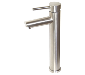 Basin Mixer Tap | Moon Brushed Stainless Steel