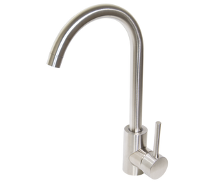 Sink Mixer Tap | Moon Brushed Stainless Steel