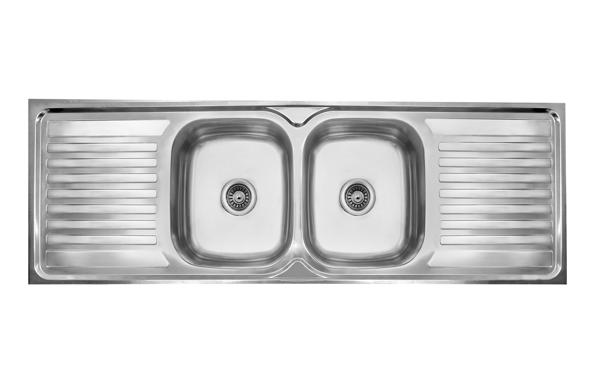 CAM AFRICA DROP IN SINK 1500 X 500 DOUBLE CENTRE BOWL -  | EmmerSan CAM Africa, Double bowl, Drop in, Sink, spo-default, spo-disabled